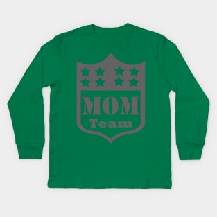 team mom Kids Long Sleeve T-Shirt